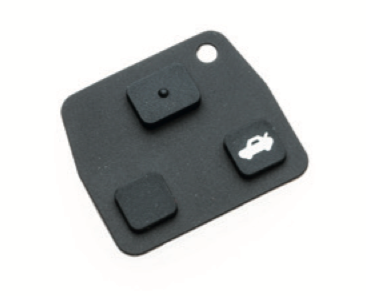 Silca lege behuizing knopjes TOYRS8