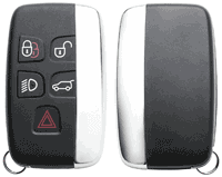 Silca lege behuizing 5-knops LDRRS11