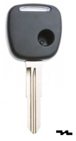 Silca lege behuizing 1-knops SZ11RDRS1