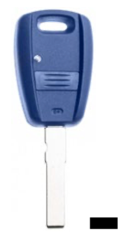 Silca lege behuizing 1-knops SIP22ARS1