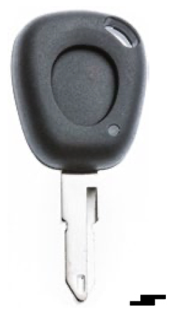 Silca lege behuizing 1-knops NE73ARS1