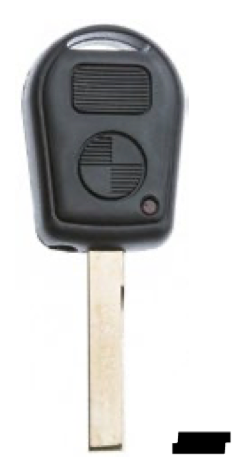 Silca lege behuizing 2-knops HU92RRS2N