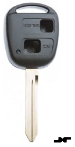 Silca lege behuizing 2-knops TOY47BRS2