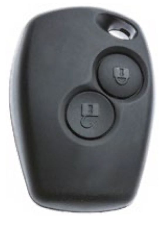 Silca lege behuizing 2-knops VACRSA2