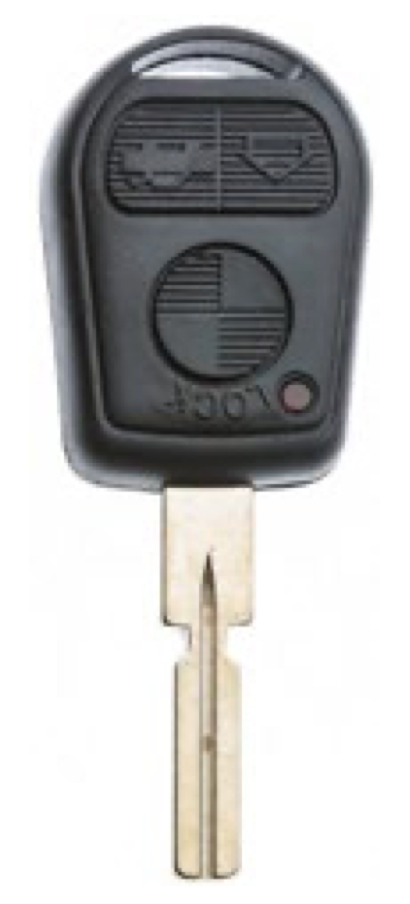 Silca lege behuizing 3-knops HU58RS8N