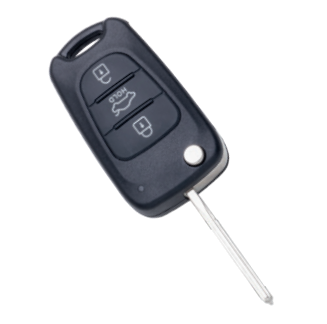 Silca lege behuizing 3-knops KIA8BRS8