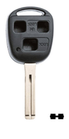 Silca lege behuizing 3-knops TOY48BRS8