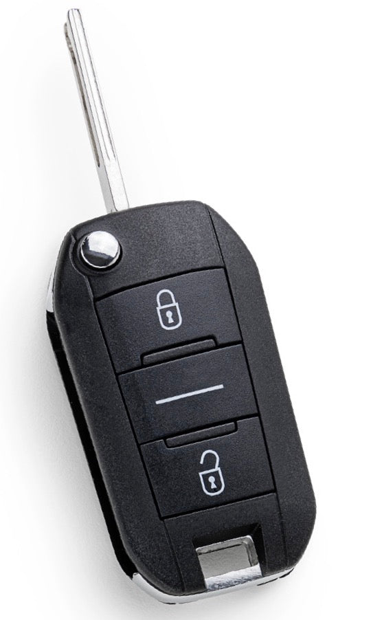 Silca Afstandsbediening Peugeot Citroen Fiat Opel 3-knops HU83R30