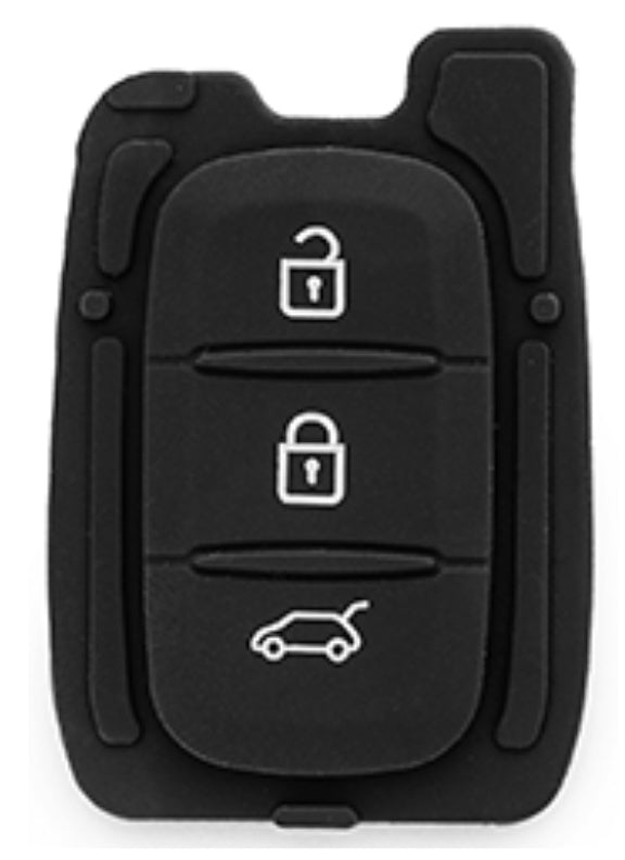 Silca lege behuizing 3-knops VACRSC8