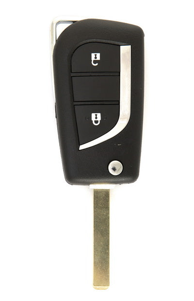 Lege behuizing TOYOTA 2-knops TOY2B