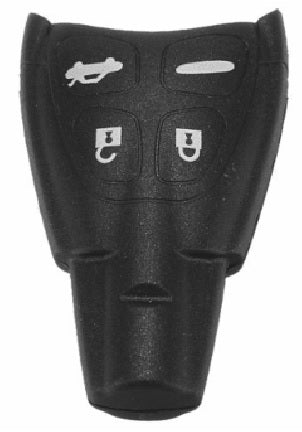 Lege behuizing SAAB 4-knops SA4B