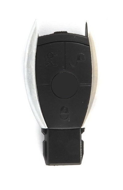 Lege behuizing MERCEDES 3-knops chroom MB3BB