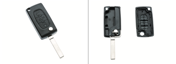 Lege behuizing PSA 3-knops PSA3B