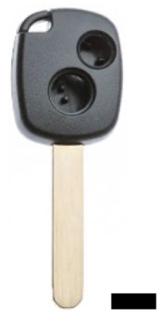 Silca lege behuizing 2-knops HON66RS2