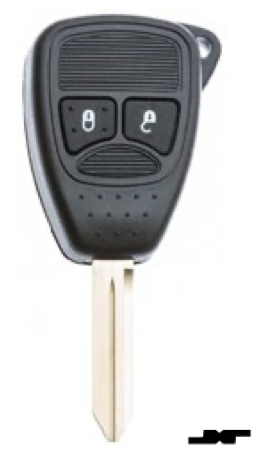 Silca lege behuizing 2-knops CY24RS2