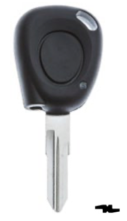 Silca lege behuizing 1-knops VAC102B1N