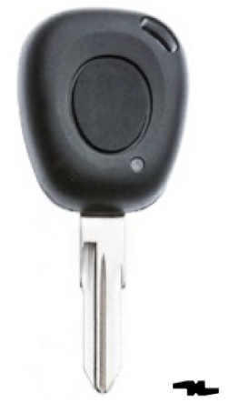 Silca lege behuizing 1-knops VAC102ARS1