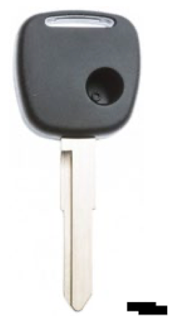 Silca lege behuizing 1-knops HU133RDRS1