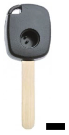 Silca lege behuizing 1-knops HON66RS1