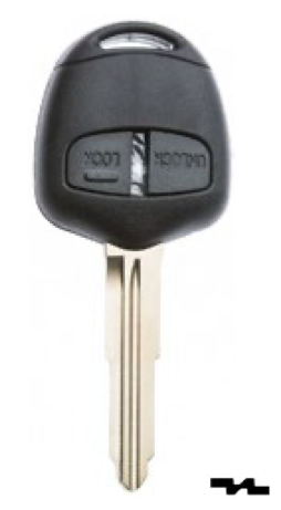 Silca lege behuizing 2-knops MIT11RRS2