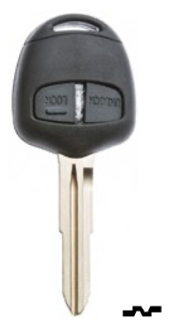 Silca lege behuizing 2-knops MIT8RS2