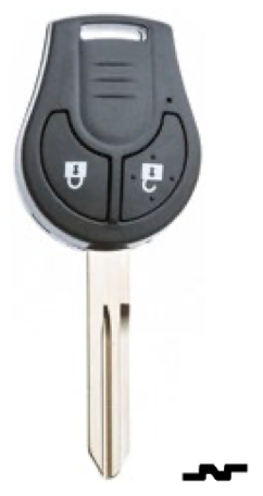 Silca lege behuizing 2-knops NSN14RS2