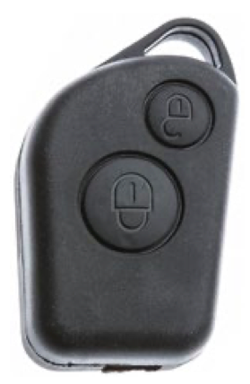 Silca lege behuizing 2-knops SXRSA2