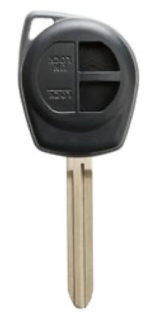 Silca lege behuizing 2-knops SZ22RS2