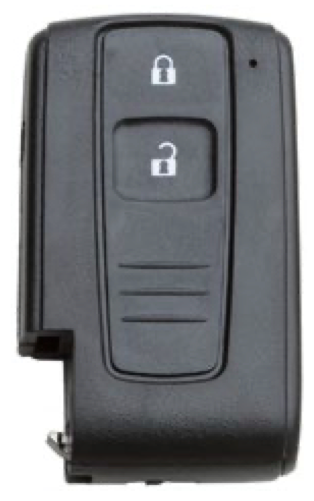 Silca lege behuizing 2-knops TOYRSE2