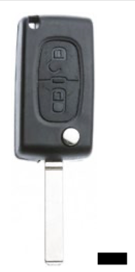 Silca lege behuizing 2-knops VA2ARS2N