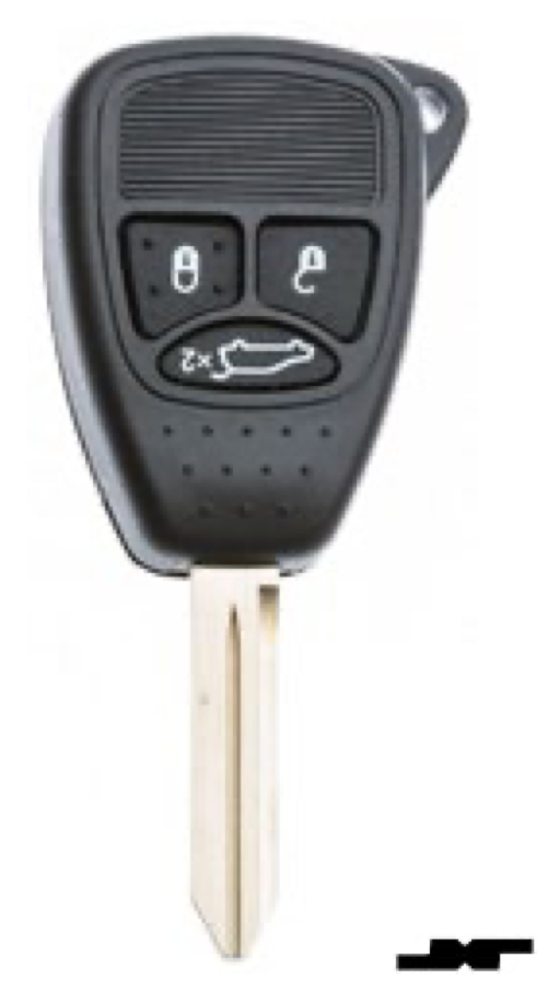 Silca lege behuizing 3-knops CY24RS8