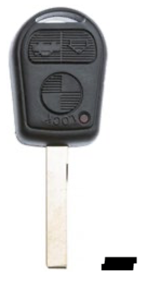 Silca lege behuizing 3-knops HU92RRS8N