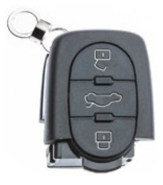 Silca lege behuizing 3-knops HURSB8