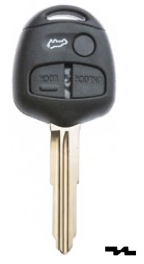 Silca lege behuizing 3-knops MIT11RRS5