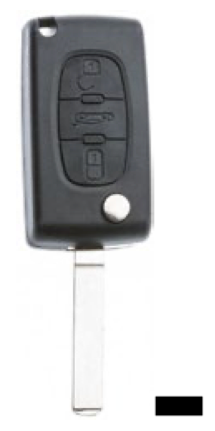 Silca lege behuizing 3-knops VA2BRS8