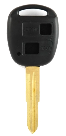 Lege behuizing TOYOTA 2-knops TOY2BA