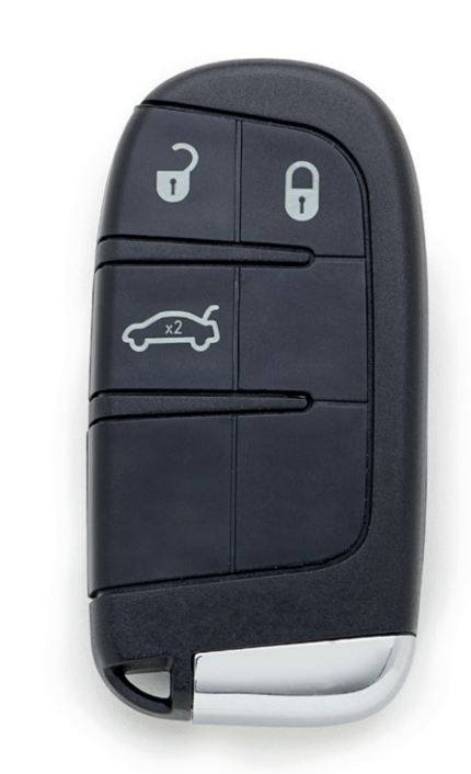 Silca lege behuizing Fiat Jeep 3-knops SIP22LRS5