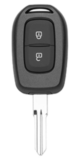 Silca lege behuizing 2-knops HU136RS2