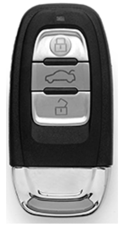 Silca lege behuizing 3-knops HU66CRS8