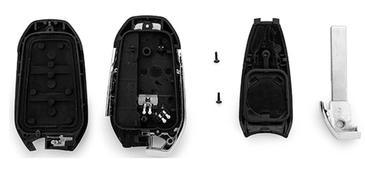 Silca lege behuizing 3-knops HU83ERS8