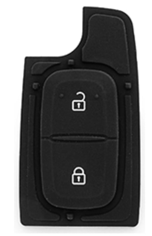 Silca lege behuizing 2-knops VACRSB2