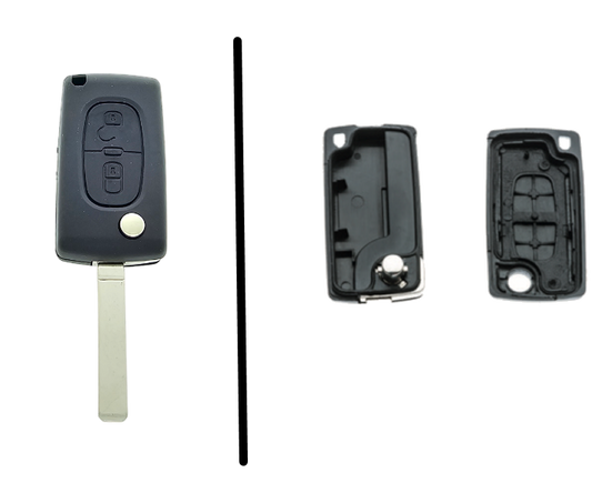 Lege behuizing CITROEN/PEUGEOT PE2BA